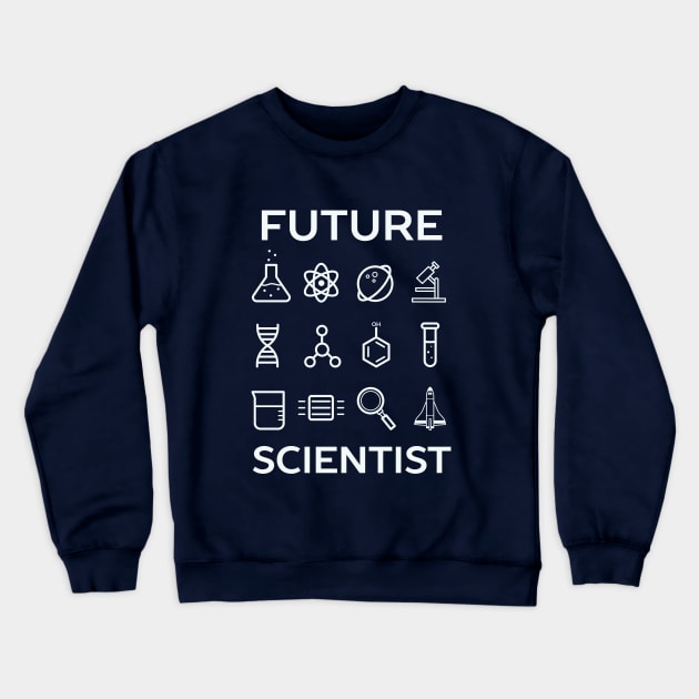 Future Scientist STEM T-Shirt Crewneck Sweatshirt by happinessinatee
